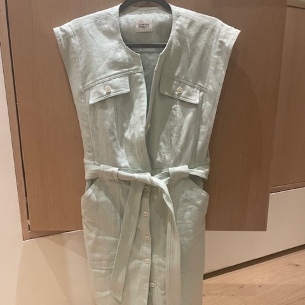Claudie Pierlot Mint Green Mini Dress